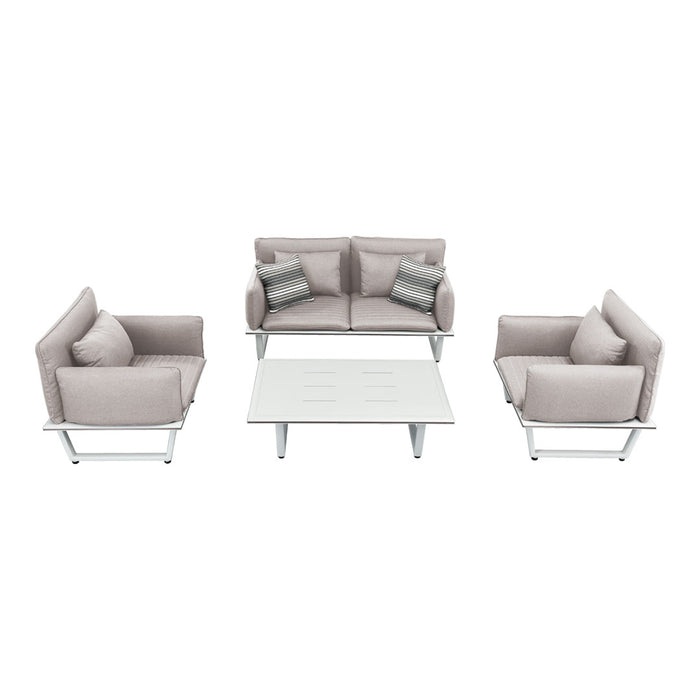 Sophia Outdoor Living Room Set (4 Pcs)