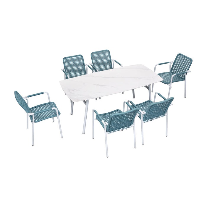 Pioneer 3.0 Outdoor Dining Set (7 Pcs)