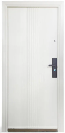 Minimalist White Door