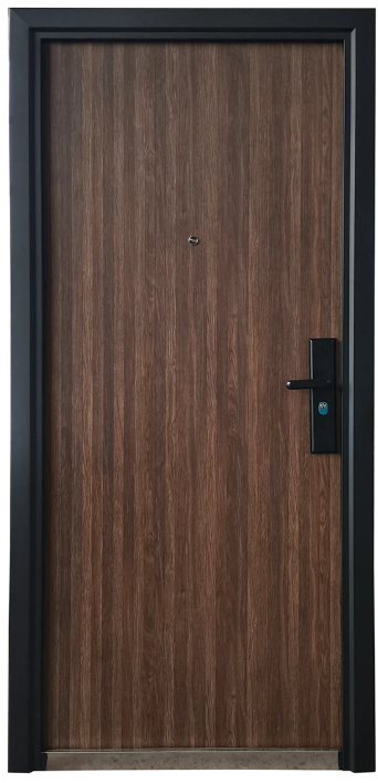 Timber-Look Steel Door