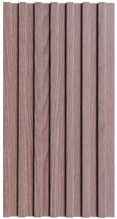 Brown Semi-Rectangular Wall Lamina
