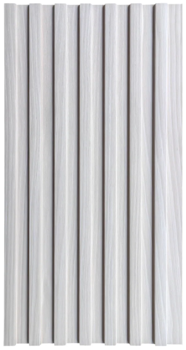 Beige Semi-Rectangular Wall Lamina