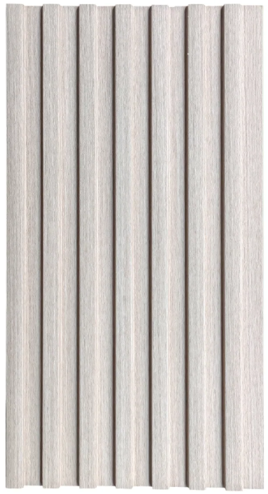 Cream Semi-Rectangular Wall Lamina
