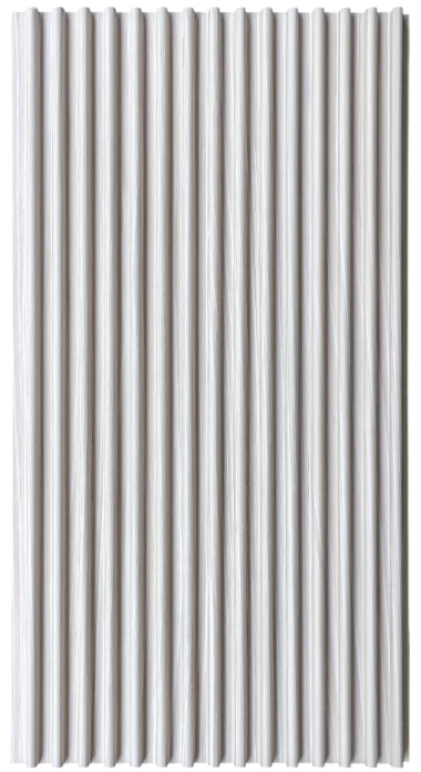 Beige Thick Fluted Wall Lamina