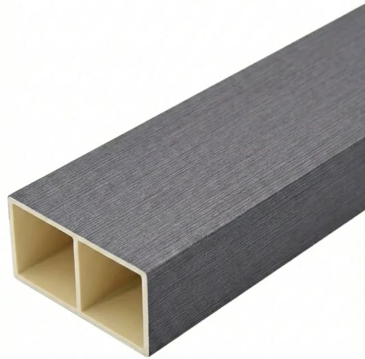 Grey WPC Timber Tube