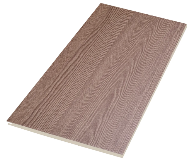 Brown Wood-Grain Pvc Wall Panel
